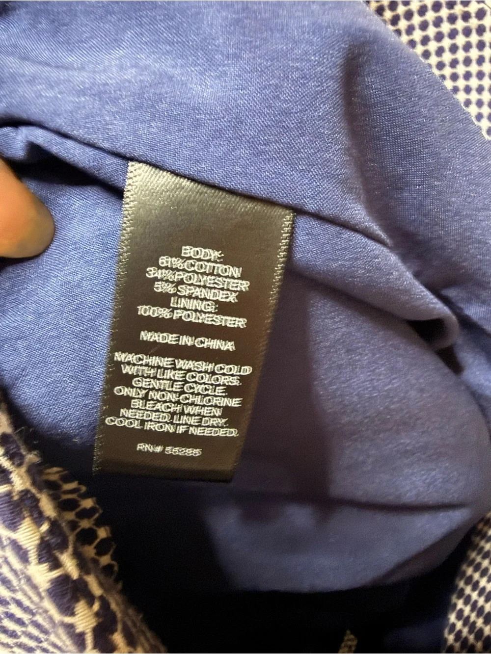 NWT Express Navy Blue Cream Line Pencil Skirt